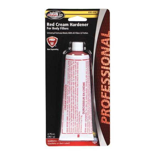 Finish 1St 2.75 oz. Red Cream Hardener 8761036 Zoro