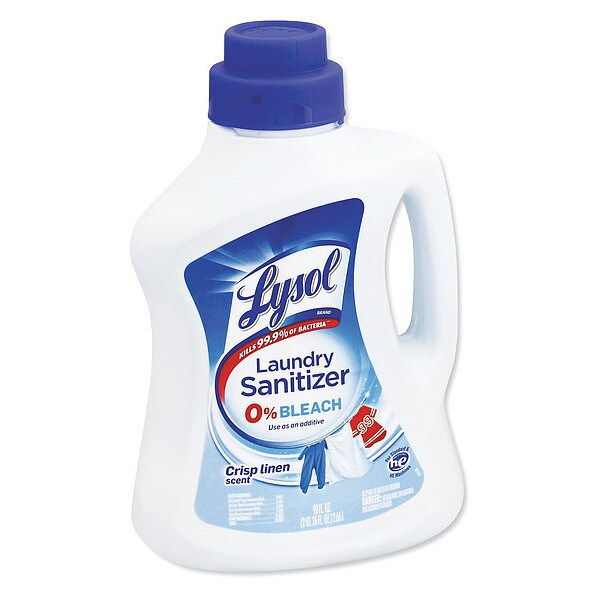 Lysol Laundry Sanitizer, Liquid, Crisp Line, PK4 1920095872 Zoro