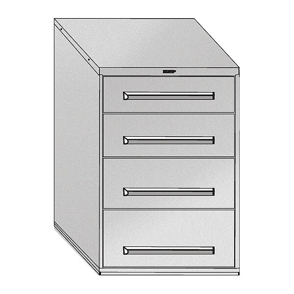 Equipto Mod Drawer Cabinet W O Dividers