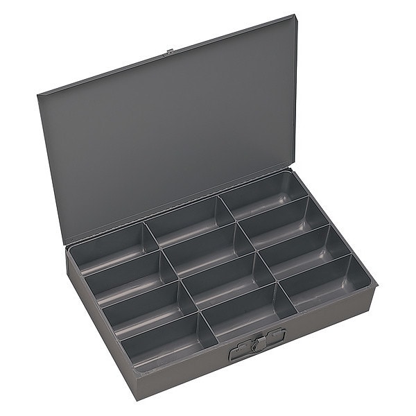 Durham Mfg Large, 12 opening, compartment box for small parts storage, Individual 115-95-RSC-IND
