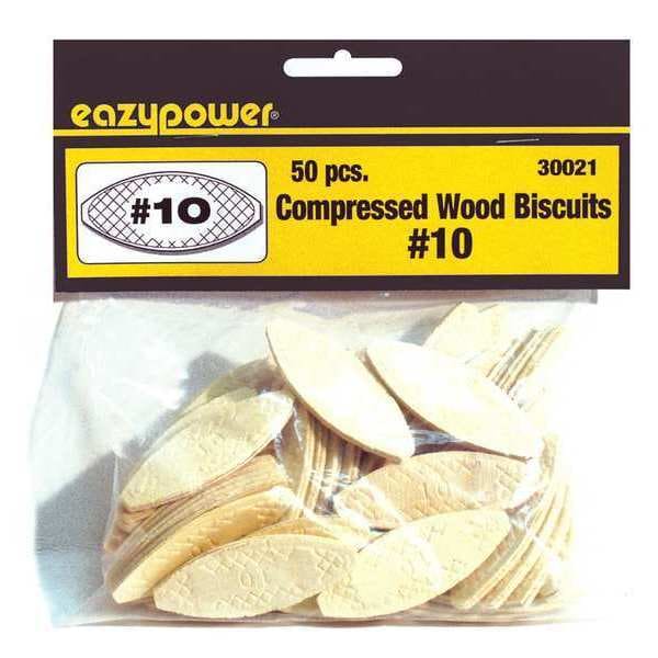 Eazypower Mini Joiner Biscuits, No. 10, PK50 30021 Zoro