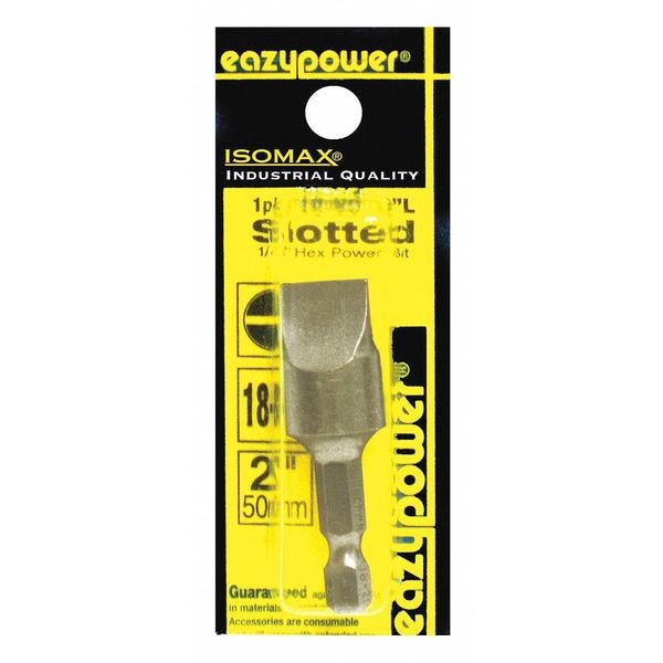 Eazypower Slotted Power Bit, No. 18-20, 2" 80372