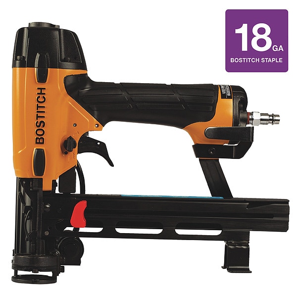 Bostitch Cap Stapler, Air Powered, 18 ga. SL1838BC Zoro