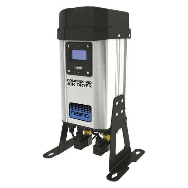 Nano Desiccant Air Dryer, Twin Tower, 3 scfm NDL010F Zoro