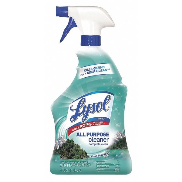 Lysol AllPurpose Cleaner, Frsh Mountain, 32 oz. REC 80313 Zoro