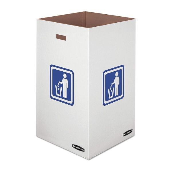 Bankers Box 7320201 73.62 50 gal Corrugated Cardboard Recycling Bin