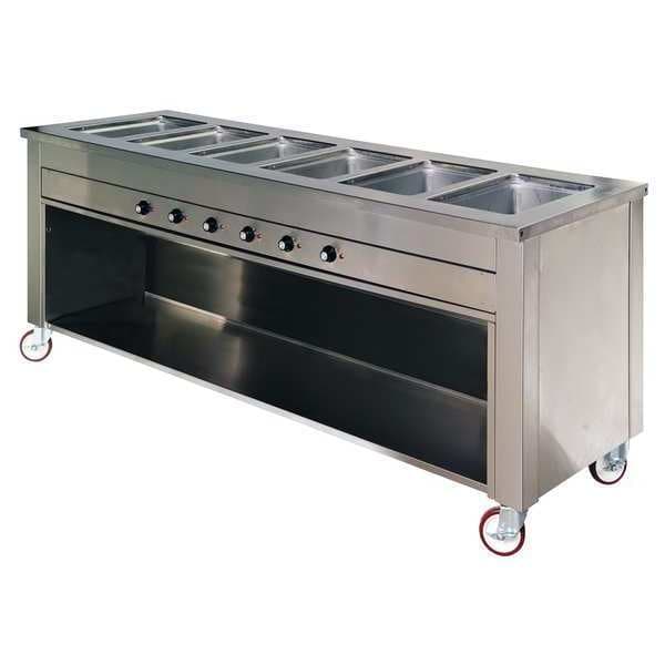 Dinex Hot Food Table, 6 Well DXP6HF