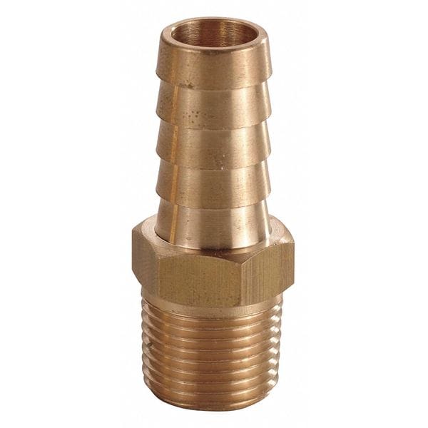 6AFN6 Hose Barb,3/4 In Barb,3/4 In MNPT,Brass | Zoro.com