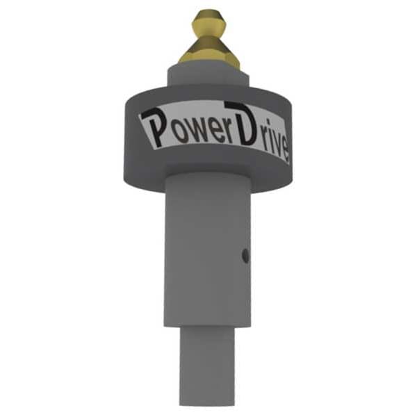 Powerdrive Tightener Shaft, 3-3/8 In L, Dia 1 In N2 | Zoro