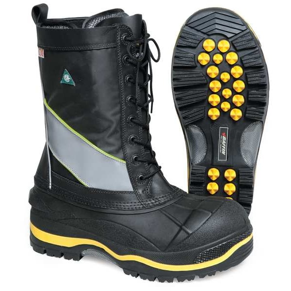 Baffin Winter Boots, Mens, 12, Lace, Steel, PR POLAMP01BK2 Zoro