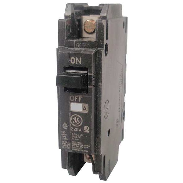 Ge Miniature Circuit Breaker, 35A, 120/240V AC, 2 Pole, Surface/DIN Rail Mounting Style, THHQC Series THHQC2135WL