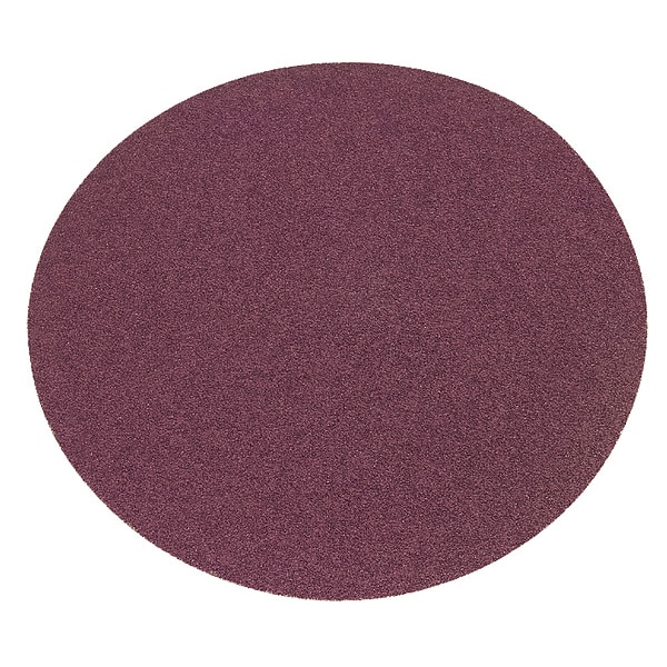 Norton Abrasives PSA Sanding Disc, AlO, Cloth, 8 In, 80 Grit
