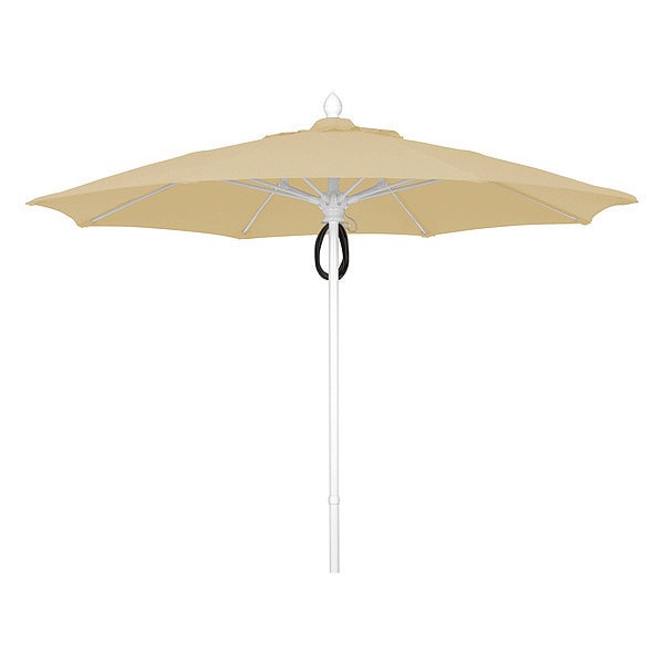 Fiberbuilt Market Umbrella 8Rib Pulley Pin, Linen, 9 ft