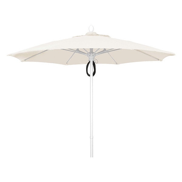 Fiberbuilt Market Umbrella 8Rib Pulley Pin, Natural, 9 ft. 9MPPW-4604