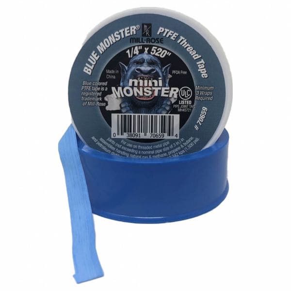 Blue Monster Blue Monster PTFE Thread Seal Tape, 1/4