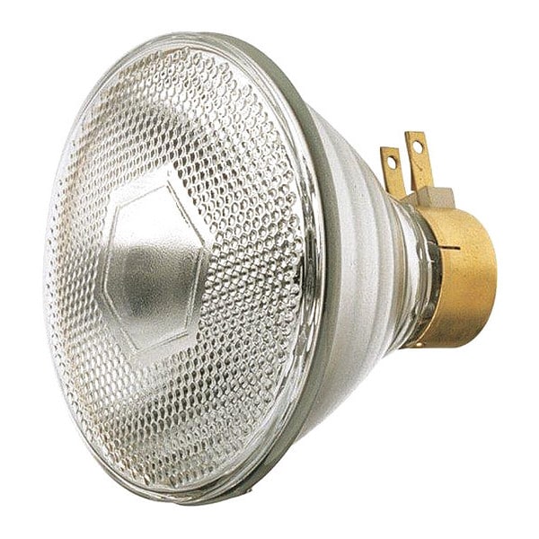 Satco Bulb, Halogen, 90W, PAR38, Medium Side Prong Base, PAR Light