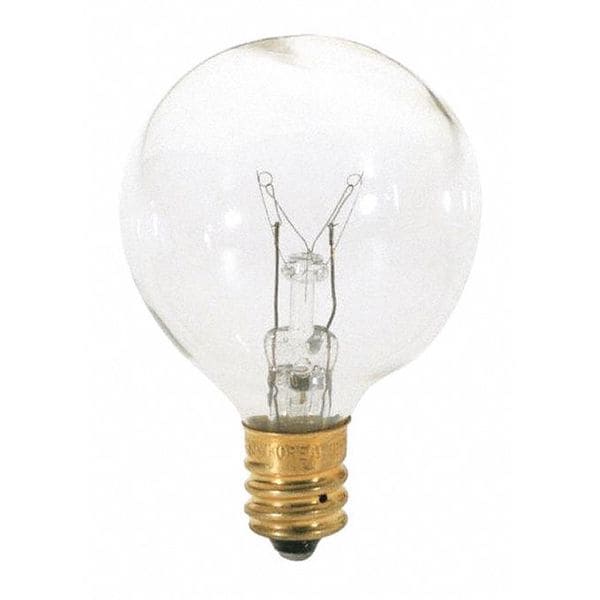 Satco 25 W G12 1/2 Incandescent - Clear - 1500 Hours - 180L