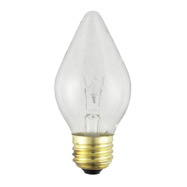 Satco 60 W C15 Incandescent - Clear - 4000 Hours - Medium Base - 120V - Shatter Proof S4535 - main