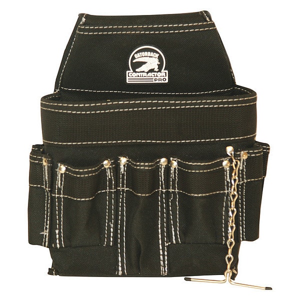 Gatorback Tool Pouch, Tool Pouch, Electrician, 18 Pocket, 1250 Denier DuraTek Nylon, 18 Pockets