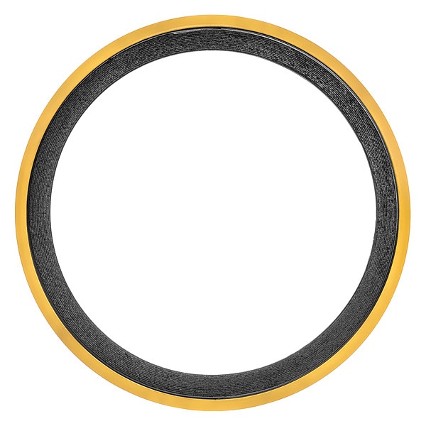 Zoro Select Flange Gasket, Full Face, 3 In, Nitrile 4CYU6 | Zoro