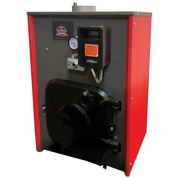 CROWN BOILER CO. Hot Water Boiler,Oil,315/8" H,223/8" W
