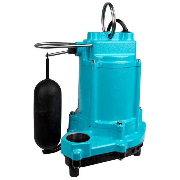 Little Giant Pump Sump Pump, Cast Iron Body, 1/3 hp 506804 Zoro