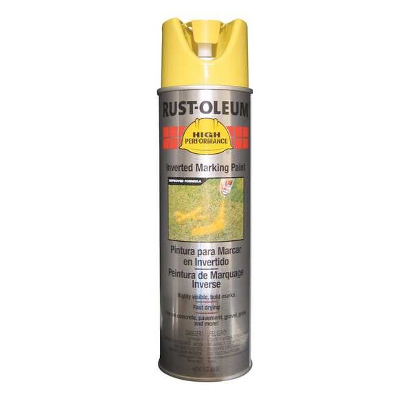 RustOleum Marking Paint, 20oz, HighVisibility Yellow V2344838V Zoro