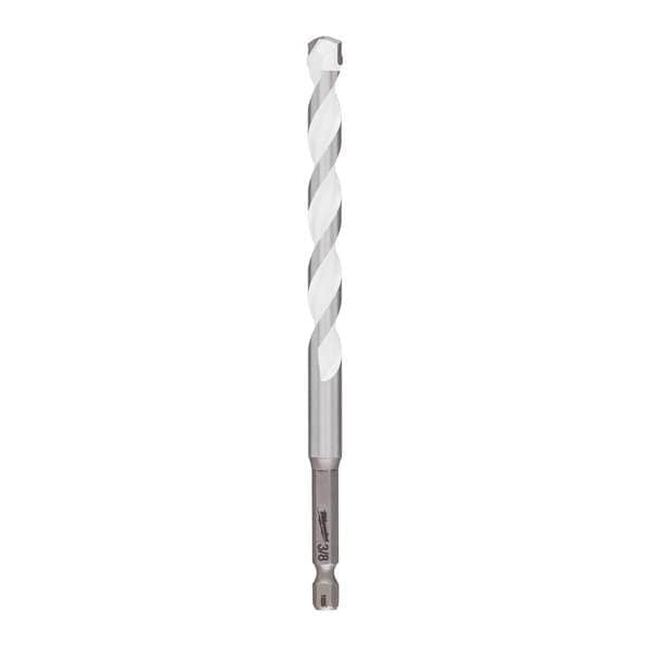 Milwaukee Tool 3/8 in. x 4 in. x 6 in. SHOCKWAVE Impact Duty Carbide Multi-Material Drill Bit 48-20-8890