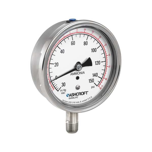 Ashcroft Pressure Gauge 351009SWL02LXR5300 Zoro