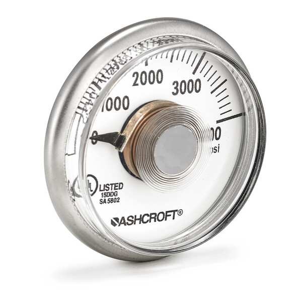Ashcroft Pressure Gauge M15DDG01B2000S1000XULZG Zoro