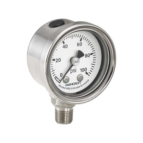 Ashcroft Pressure Gauge 401008SL01L160 Zoro