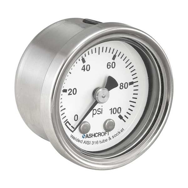Ashcroft Pressure Gauge 401008S01B3000 Zoro