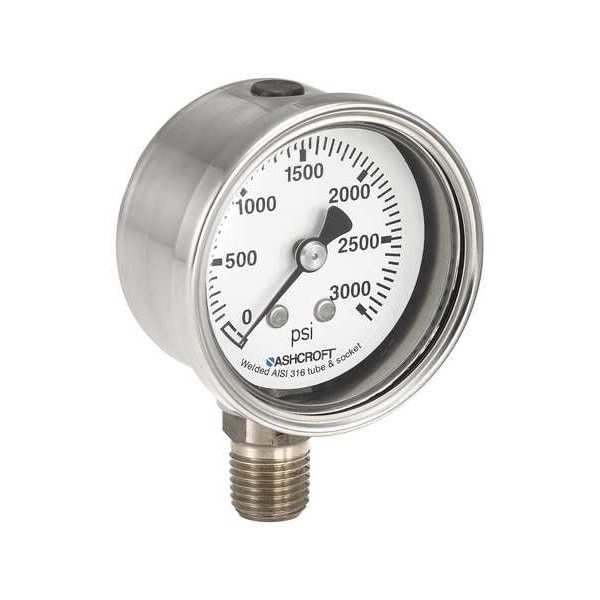Ashcroft Pressure Gauge 501008S01L160 Zoro