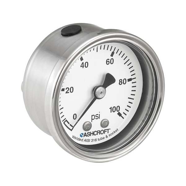 Ashcroft Compound Gauge 501008S02B30IMV&100 Zoro