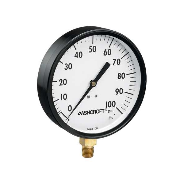 Ashcroft Pressure Gauge 45W1000 H 02L XZG 60 Zoro
