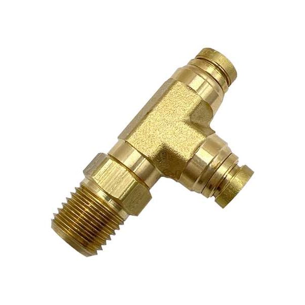 Parker PushtoConnect Brass DOT PushtoConnect Fitting, Brass 171PTC88 Zoro