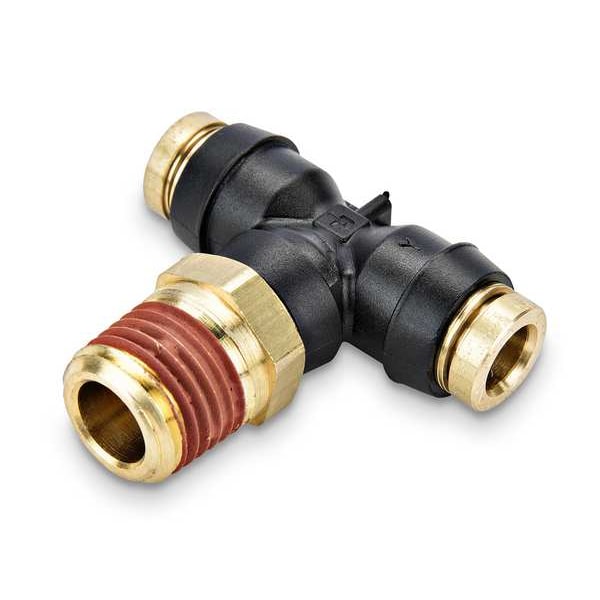 Parker PushtoConnect Composite DOT PushtoConnect Fitting, Composite, Black VS372PTCR42 Zoro