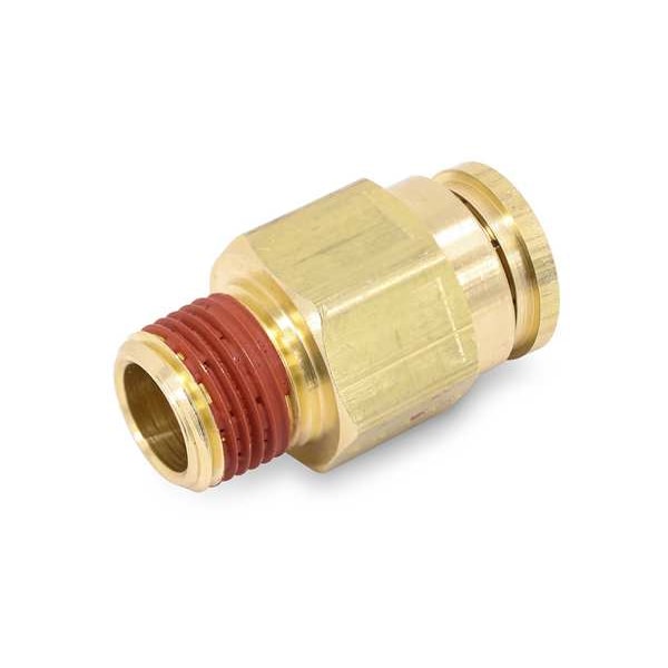 Parker Fitting, 5/8", Brass, Push-to-Connect VS68PTC-10-8