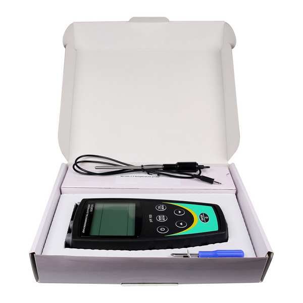 Oakton Ph Meter, LCD, AA Batteries 3561328 Zoro