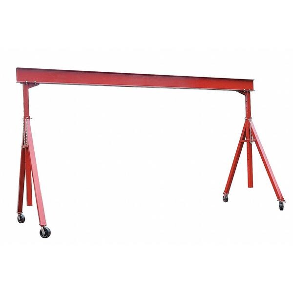 Dayton Portable Gantry Crane, 8000Lb, Max Ht14Ft 7AJ33 Zoro