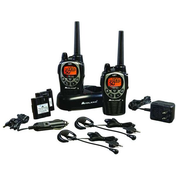 Midland Two Way Radio, FRS/GMRS, 50 Channels, PR GXT1000VP4 Zoro