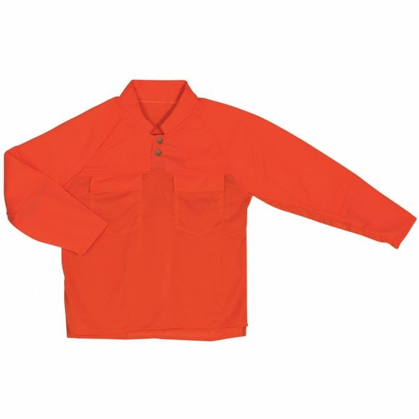 Swedepro Chainsaw Shirt, Orange, Polyester, Size L 170038 Zoro