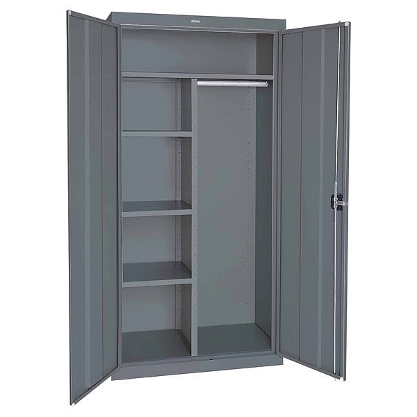 Sandusky Lee Storage 46 in W, 72 in H, Gray EACR46247202 Zoro