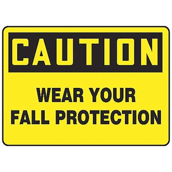 Accuform Caution Sign, 10
