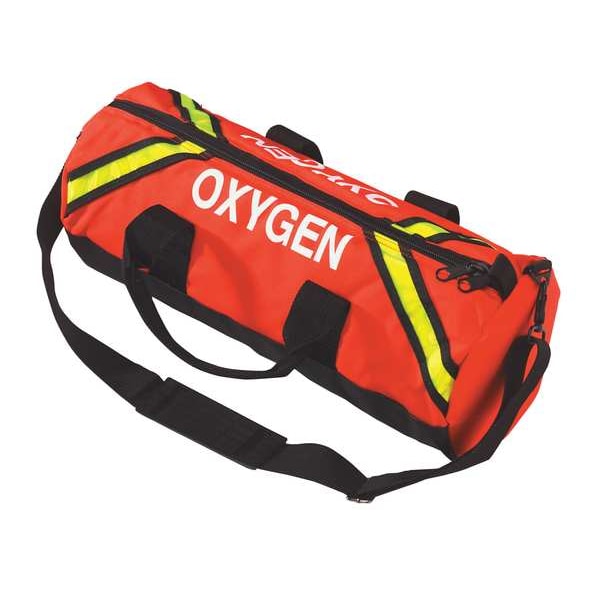 Emi Oxygen Response Bag, Nylon, 21 in L, 9 1/2 in W, Orange 844 | Zoro