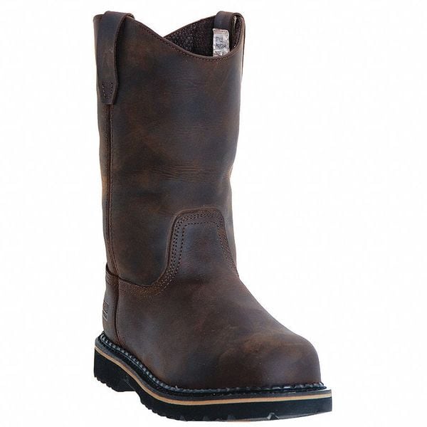 Mcrae Industrial Wellington Boots, Pln, Men, 12W, Brown, PR MR85144 12 WIDE