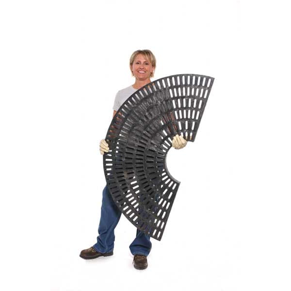 TRB44 Tree Grate, Round, Recycled Plastic, 4 ft. | Zoro.com