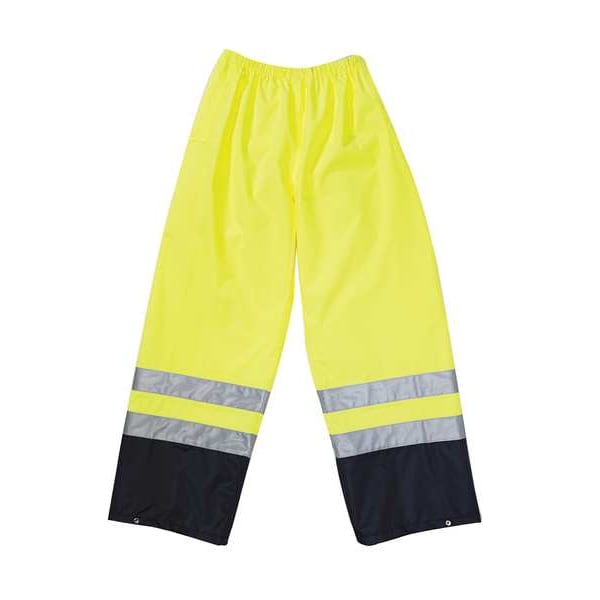 Occunomix Hi-Viz Rainwear Pant, Yellow, 2XL LUX-TENR-Y2X