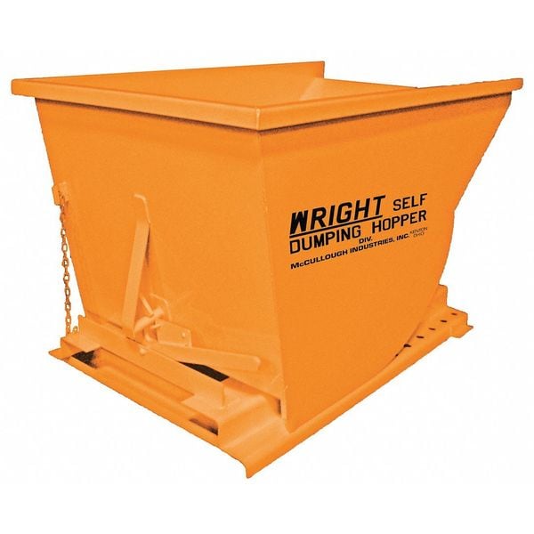バロー　ワンドロップ Zoro Select 5000 lb. Self Dumping Hopper, Orange 7577 ORANGE