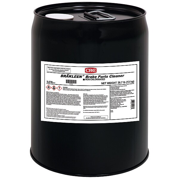 Crc 5 gal. Brake Parts Cleaner Pail 05186 Zoro